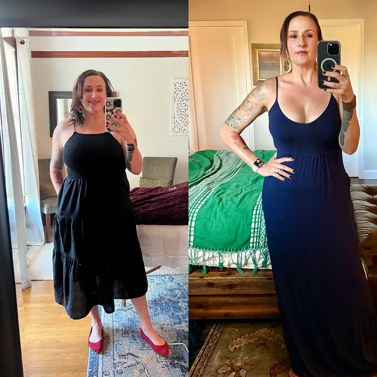 Antonia — before and after MovaBio research protocol